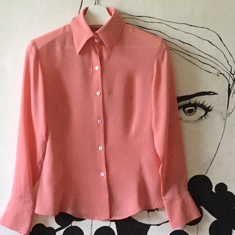 Anne Klein Silk Blouse